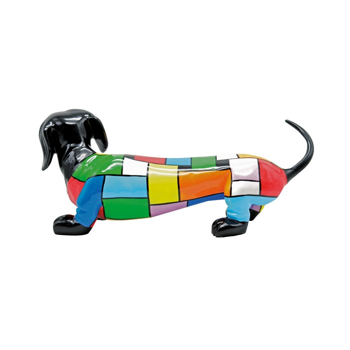 Scultura cane colorato Manuela's dog - AMBIENTI GLAMOUR - 34278736330968