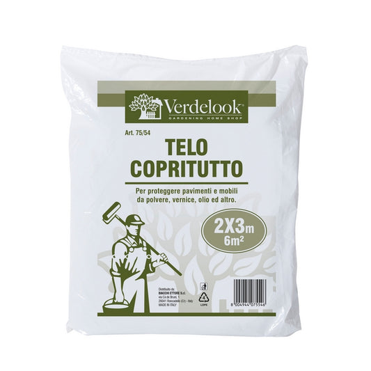 Telo copritutto in pvc 4x4 metri - VERDELOOK - 34318598209752