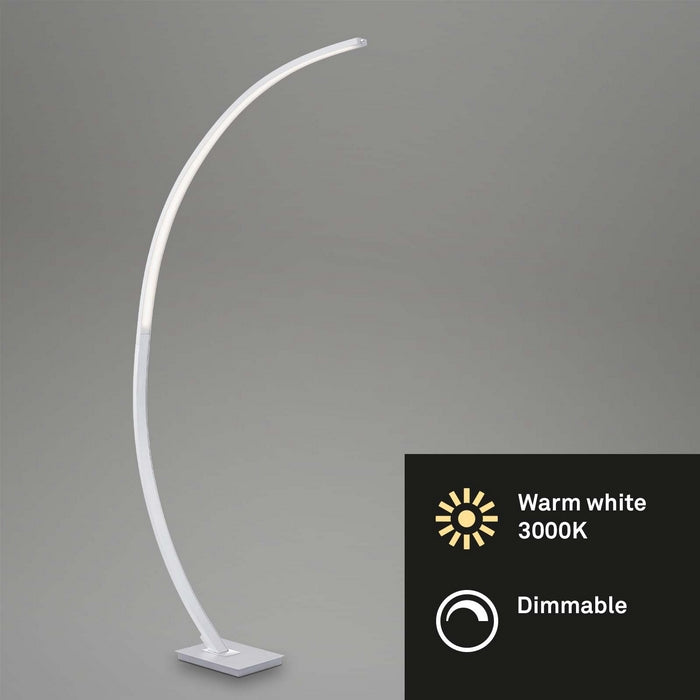 Lampada led a piantana ad arco dimmerabile