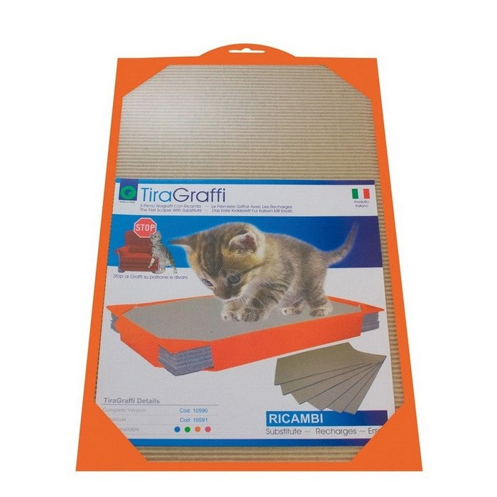 Tiragraffi in plastica con ricambio in cartone - RECORD - 64406307373434