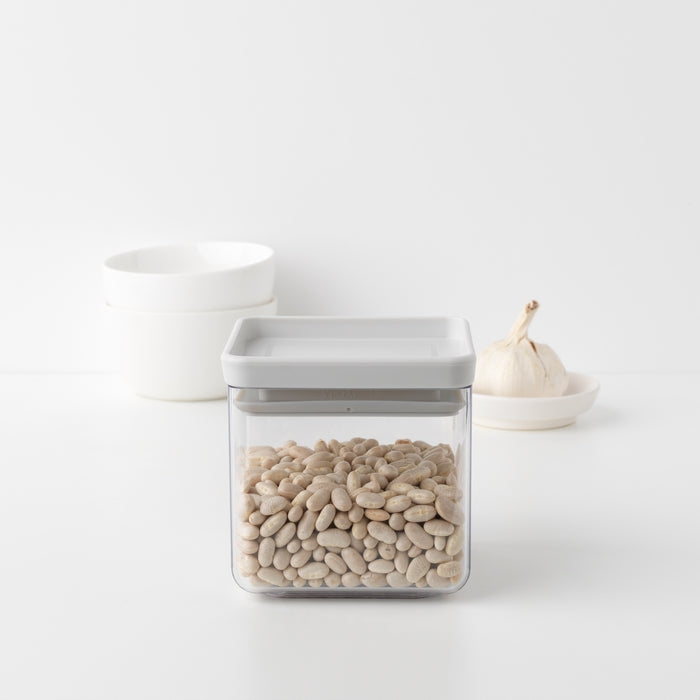 Barattolo per pasta quadrato in plastica 0,7 litri