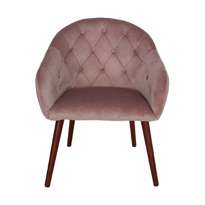 Poltrona in velluto con gambe in legno - Darv - AD TREND - 34268656992472