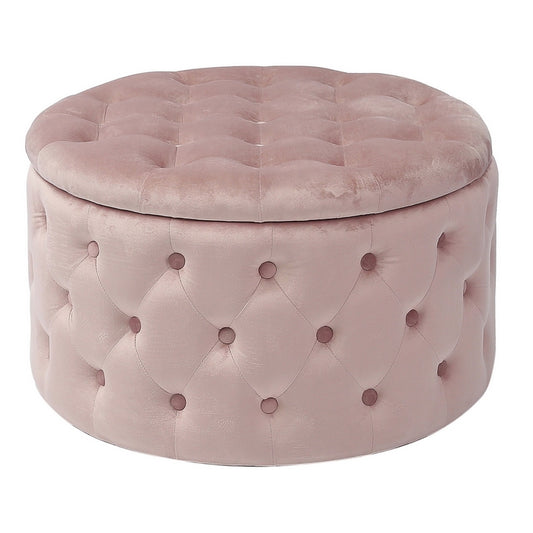 Pouf in velluto con contenitore 70 cm - Oulad - AD TREND - 34259819135192