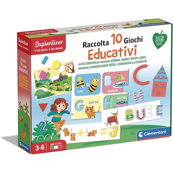 Sapientino Raccolta 10 Giochi Educativi