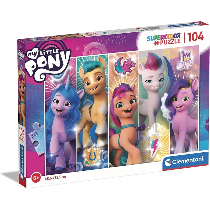 Puzzle per bambini 104 pezzi My Little Pony