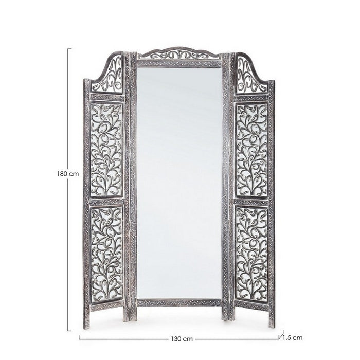 Paravento shabby con specchio - Ajala - BIZZOTTO - 34268737929432