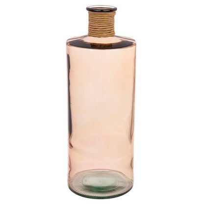 Vaso portafiori in vetro e corda - Rotang