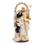 Natività con 3 figure sacra famiglia con corona 53 cm - Eden