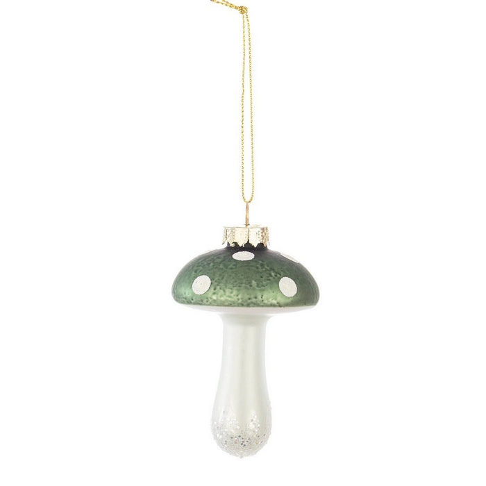 Pendaglio natalizio in vetro a forma di fungo - Mushroom