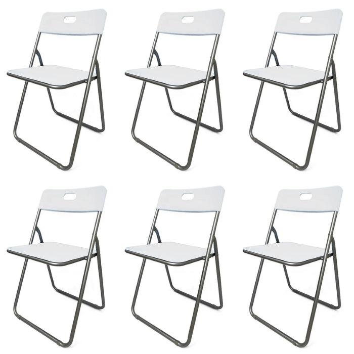 Set 6 sedie pieghevoli in ferro - Poli Wili - BEST - 63737184682362