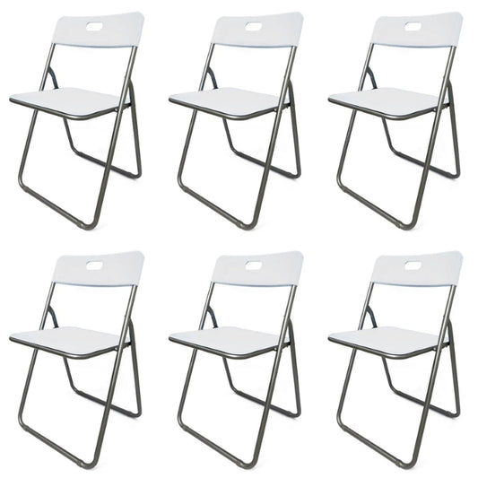 Set 6 sedie pieghevoli in ferro - Poli Wili - BEST - 63737184747898