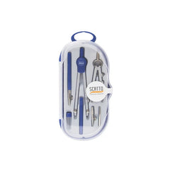 Set compasso 7 pezzi con custodia