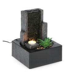 Fontana con acqua e LED 24 cm - Quiet