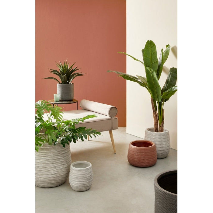Vaso con finitura ad intreccio bombato - Tressage - BIZZOTTO - 34271799705816