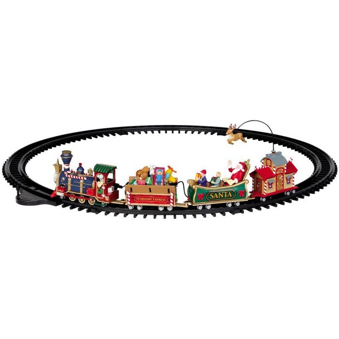 Trenino Starlight Express per villaggio natalizio