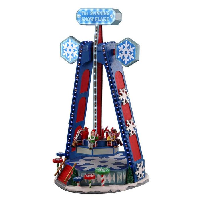 Giostra per villaggio natalizio - The Spinning Snowflake
