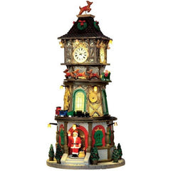 Torre dell'Orologio di Natale per villaggio natalizio
