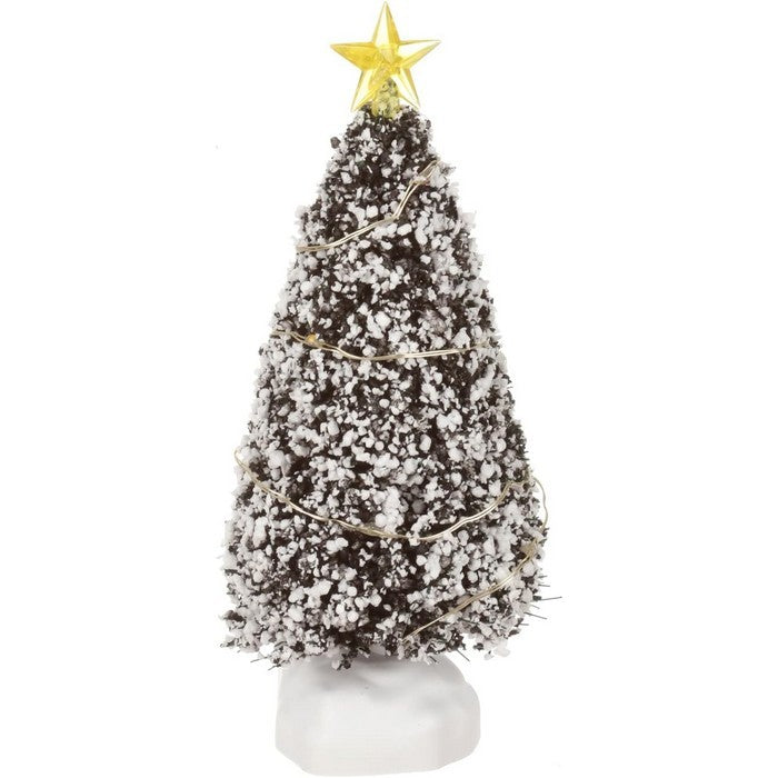 Albero Sempreverde con 12 Luci Multicolor per villaggio natalizio