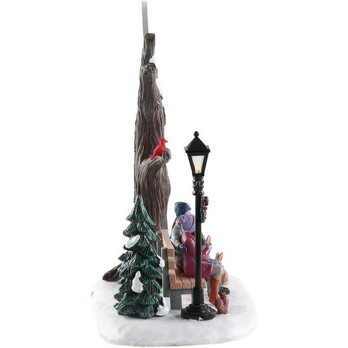 Luna di Natale per villaggio natalizio