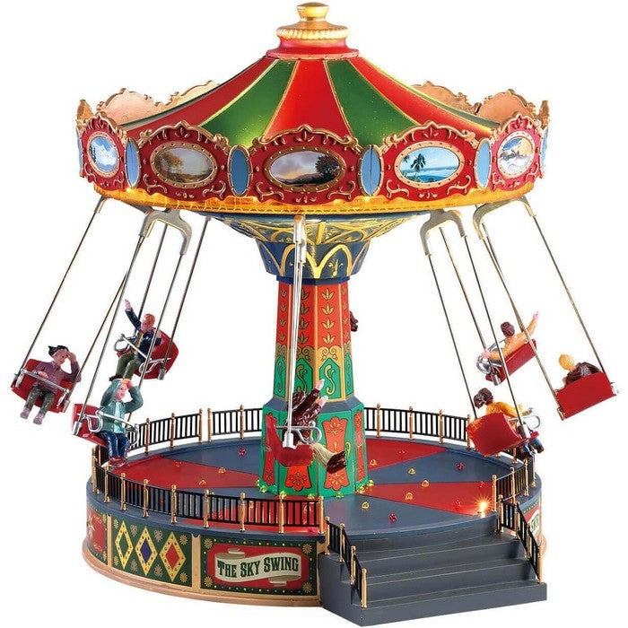 Giostrina The Sky Swing per villaggio natalizio