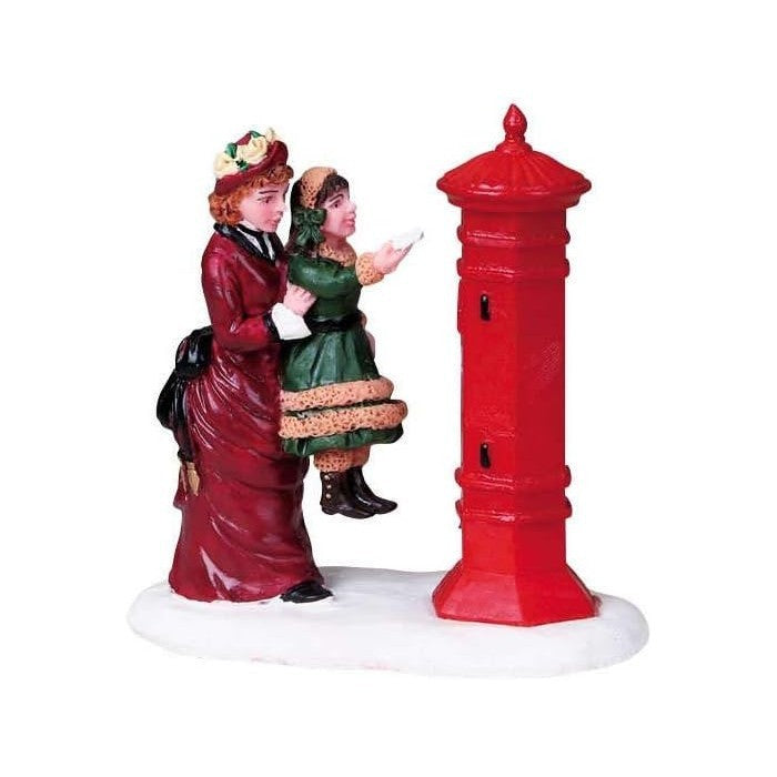 Scena Lettera a Babbo Natale per villaggio natalizio