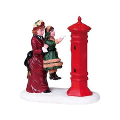 Scena Lettera a Babbo Natale per villaggio natalizio