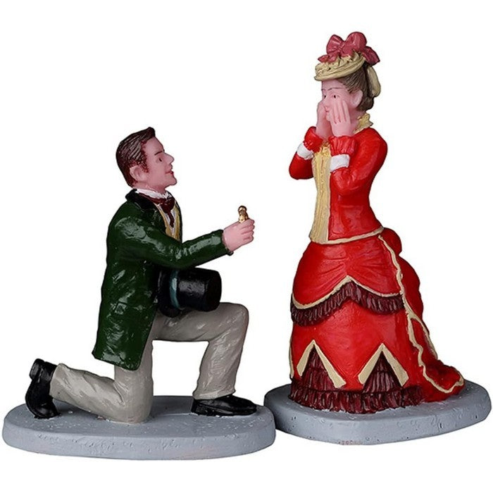 Scena Proposta di Matrimonio per villaggio natalizio