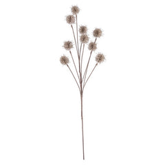 Ramo di fiori con glitter per decorazione natalizia 73 cm - Rob