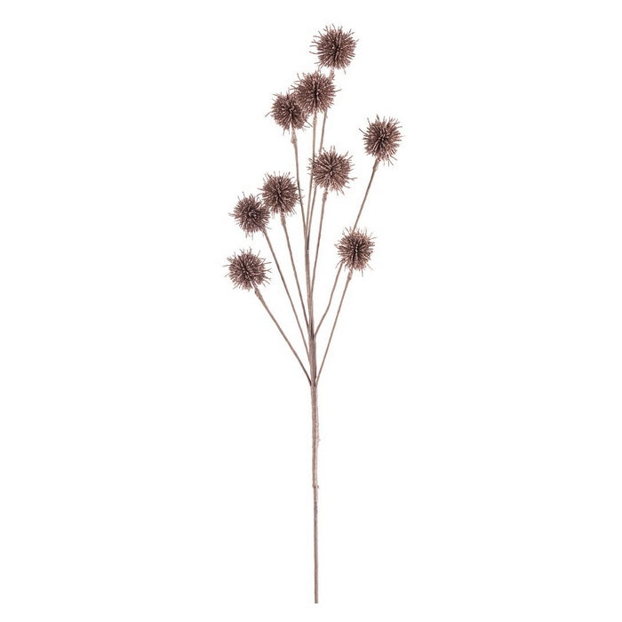 Ramo di fiori con glitter per decorazione natalizia 73 cm - Rob