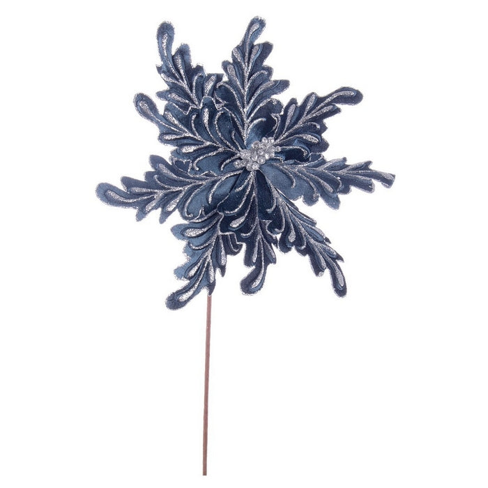 Fiore artificiale per decorazione natalizia 32 cm - Noelle