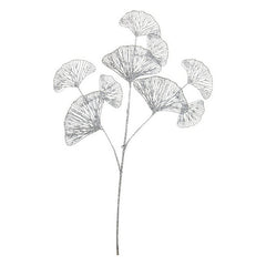 Ramo di Gingko Biloba per decorazione natalizia 70 cm - Joie