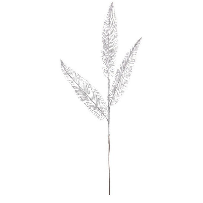 Ramo con foglie artificiali per decorazione natalizia 87,5 cm - Daryl