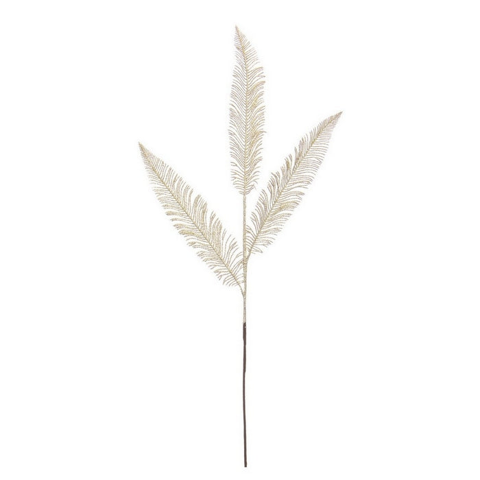 Ramo con foglie artificiali per decorazione natalizia 87,5 cm - Daryl