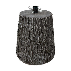 Tronco base per albero di Natale realistica 35 cm
