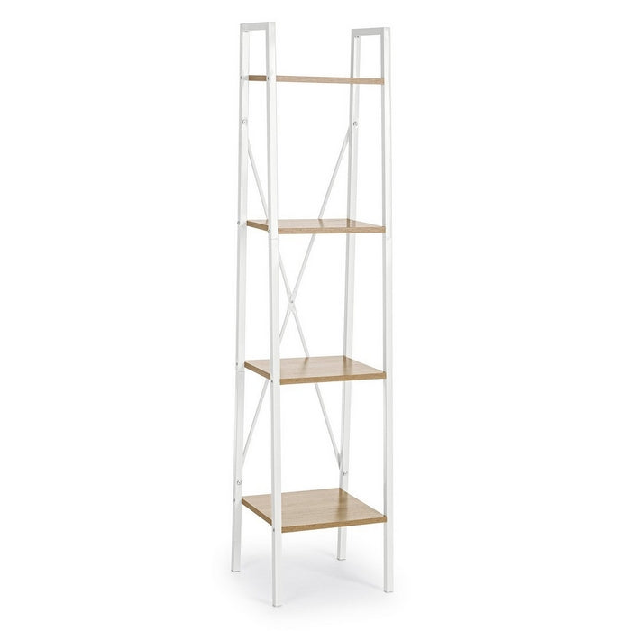 Scaffale a colonna scandinavo con 4 mensole bianco - Elettra - BIZZOTTO - 34268817883352