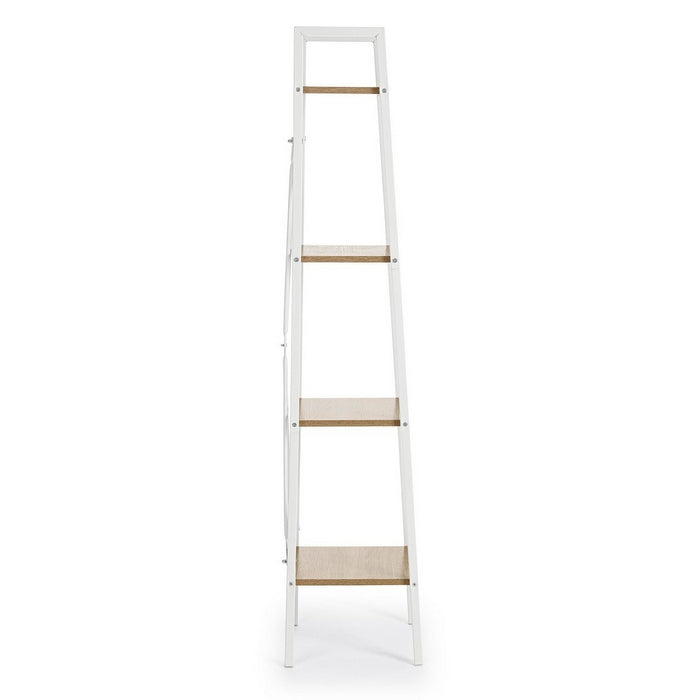 Scaffale a colonna scandinavo con 4 mensole bianco - Elettra - BIZZOTTO - 34278894010584