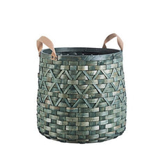Cesta in legno d'abete con manici Lisette