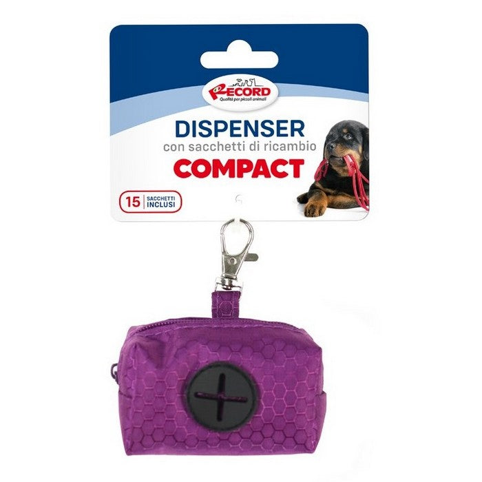 Dispenser sacchetti igienici per cani in tessuto - Compact - RECORD - 64428699615610