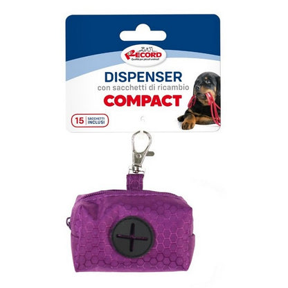 Dispenser sacchetti igienici per cani in tessuto - Compact