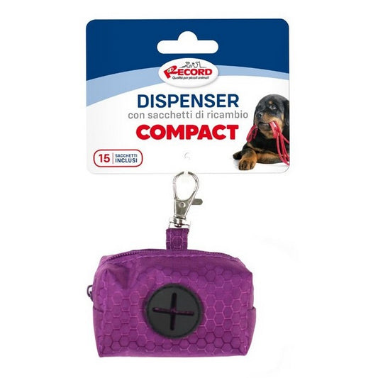 Dispenser sacchetti igienici per cani in tessuto - Compact - RECORD - 64428699615610