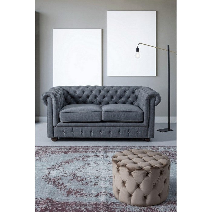 Pouf in velluto rotondo 60 cm - Lorella - BIZZOTTO - 34268841771224