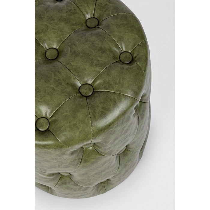 Pouf in similpelle vintage - Batilda