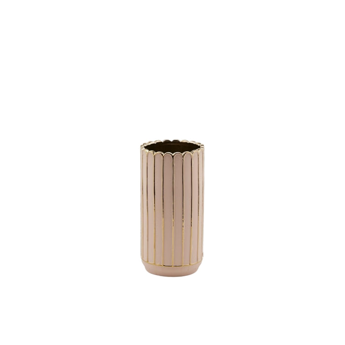 Vaso con righe dorate - Savoy - EDG - 34278998573272