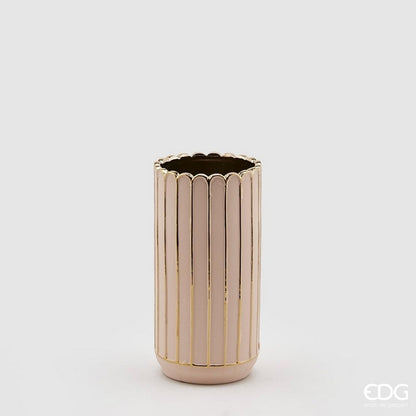 Vaso con righe dorate - Savoy