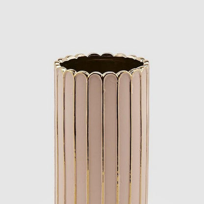 Vaso con righe dorate - Savoy