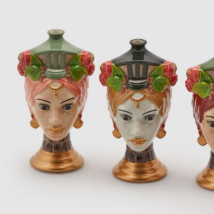 Vaso decorativo Testa di Moro - Sicily - EDG - 34268859302104