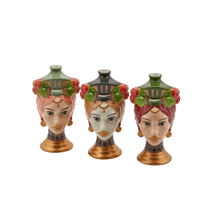 Vaso decorativo Testa di Moro - Sicily - EDG - 34279003619544