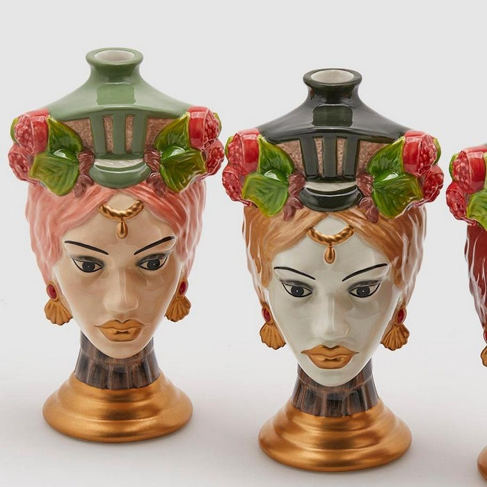 Vaso decorativo Testa di Moro - Sicily - EDG - 34268861333720