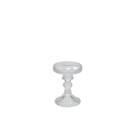 Porta candela in vetro - Classic - EDG - 34260032127192