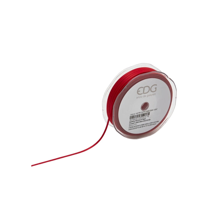 Nastro in doppio raso per decorazione da 3mm - 100 metri - EDG - 34277522243800